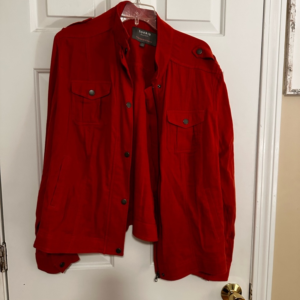 Torrid Utility Jacket - Picture 2 of 12